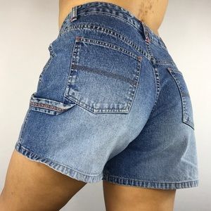 Unionbay. Vintage High Waisted Denim Shorts
